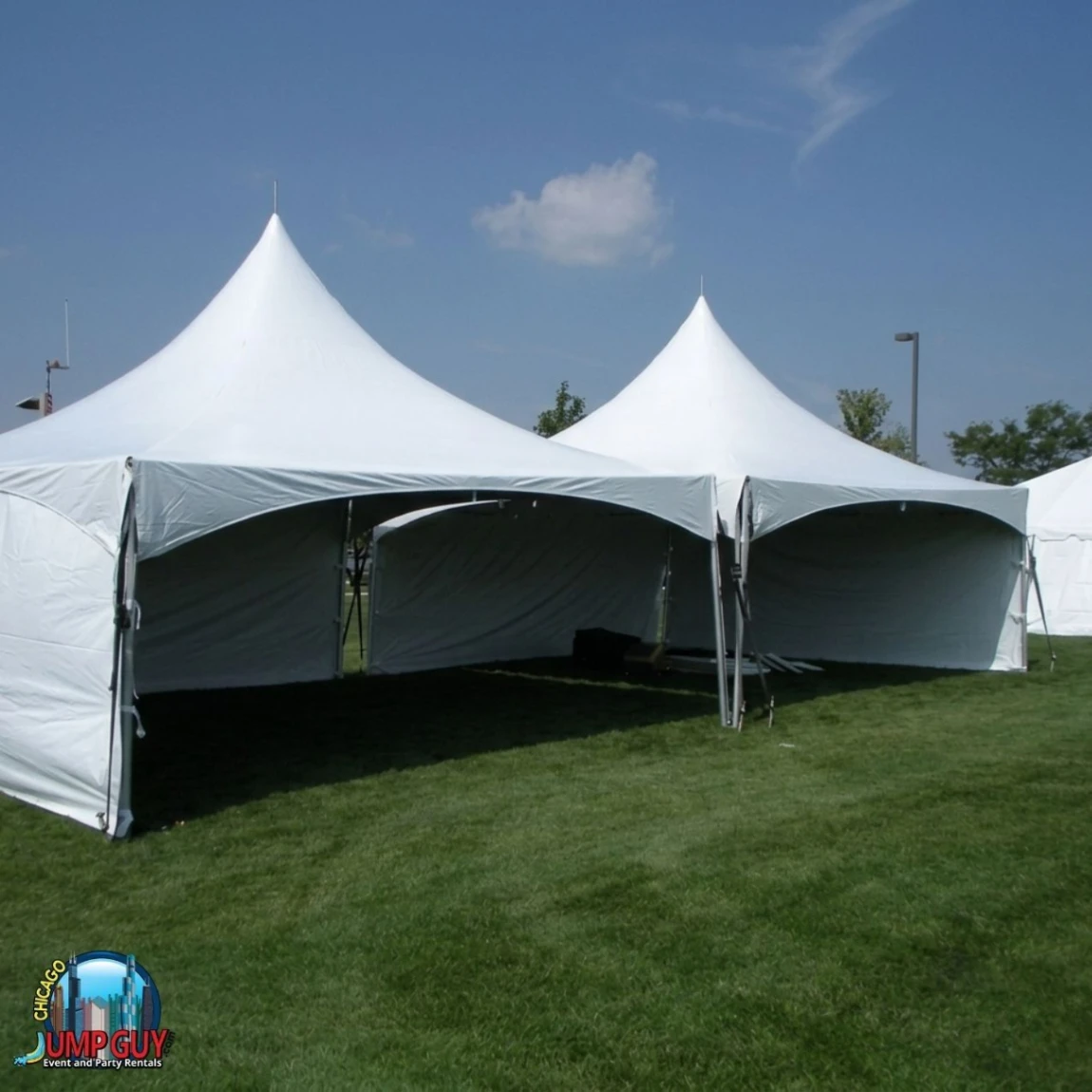 20x40 high peak frame tent rental for Northbrook IL events in ZIP code 60062