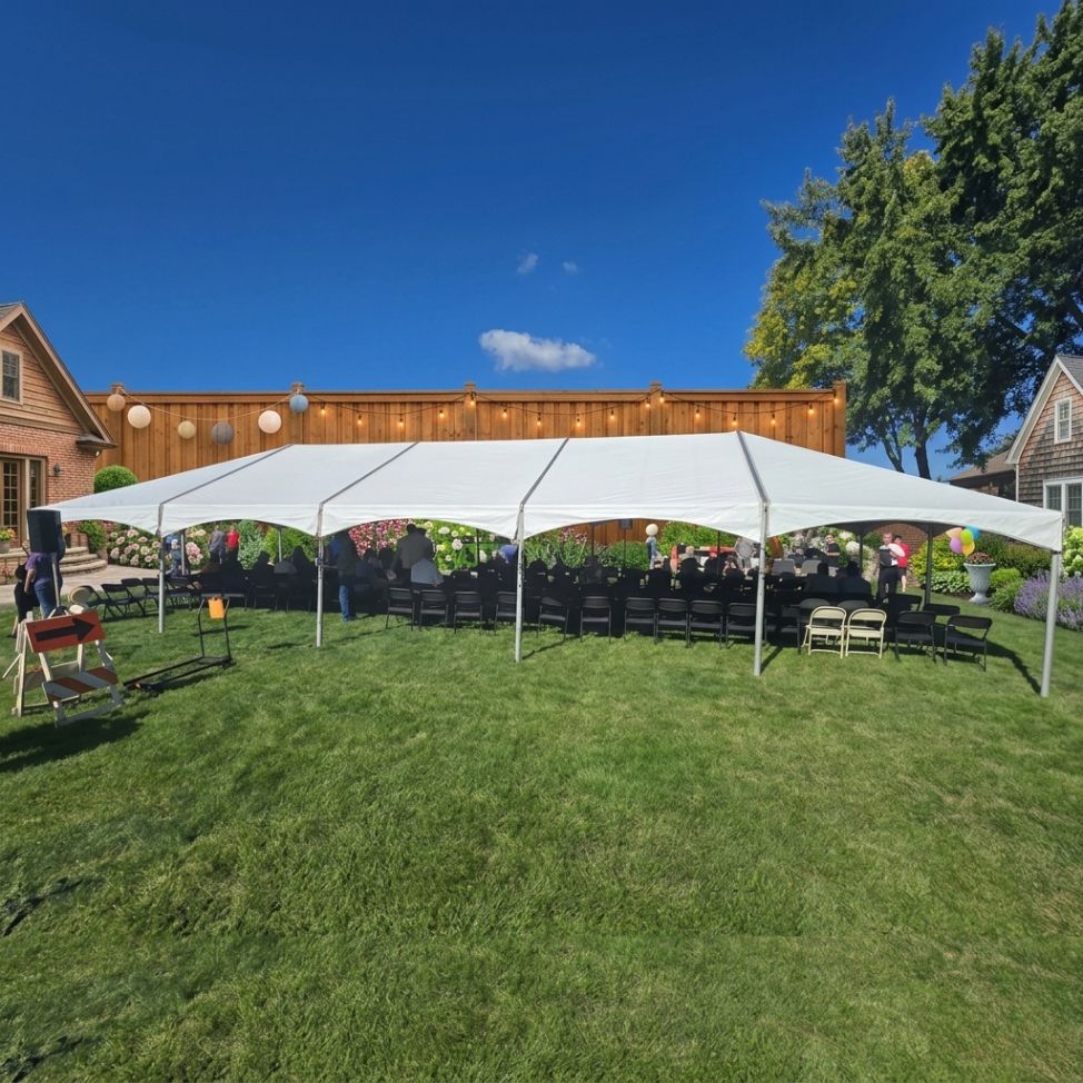 Large Format Event Tent Setup rental for Northbrook IL events in ZIP code 60062