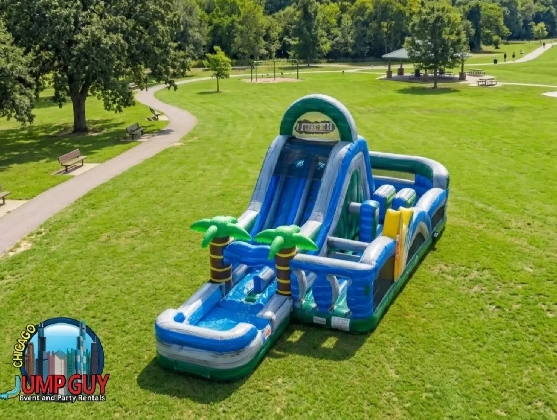 classic wet bounce house rental for Northbrook IL events in ZIP code 60062