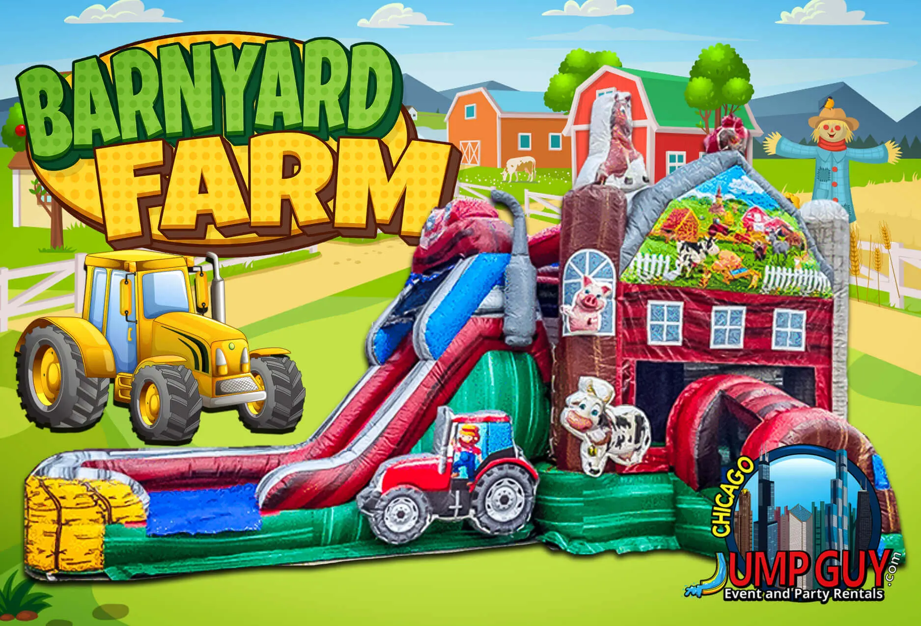 Barnyard Farm rental for Northbrook IL events in ZIP code 60062
