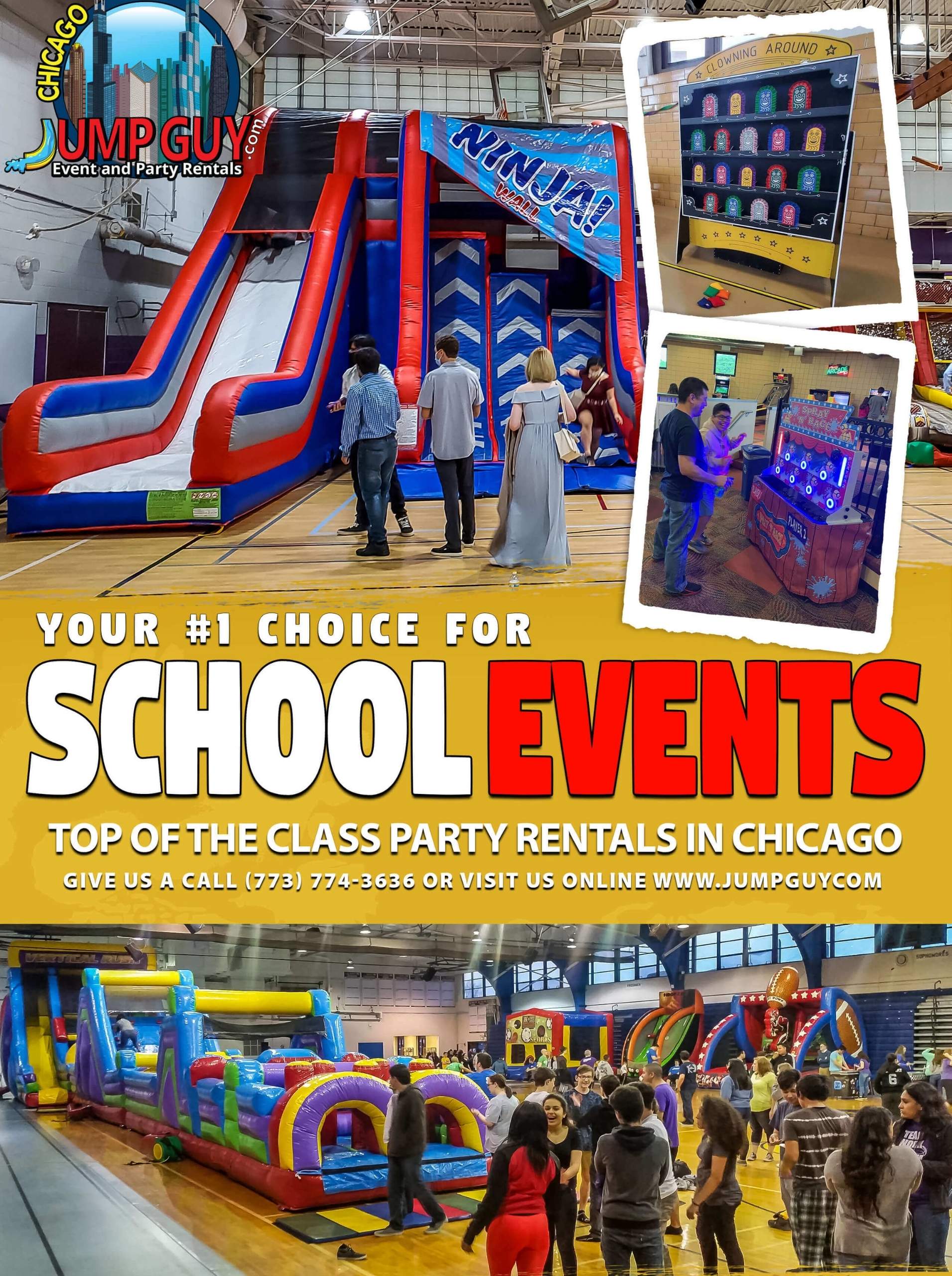 School events rental for Northbrook IL events in ZIP code 60062