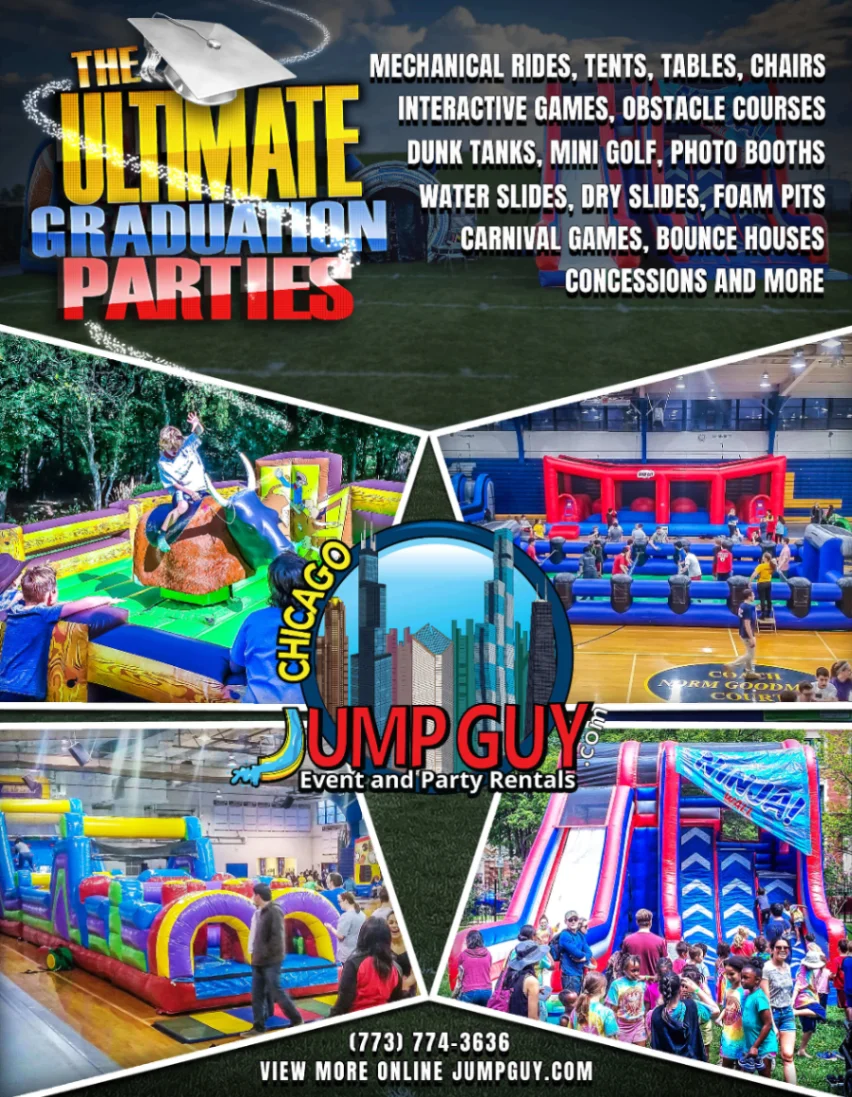 Ultimate Graduation Parties rental for Northbrook IL events in ZIP code 60062