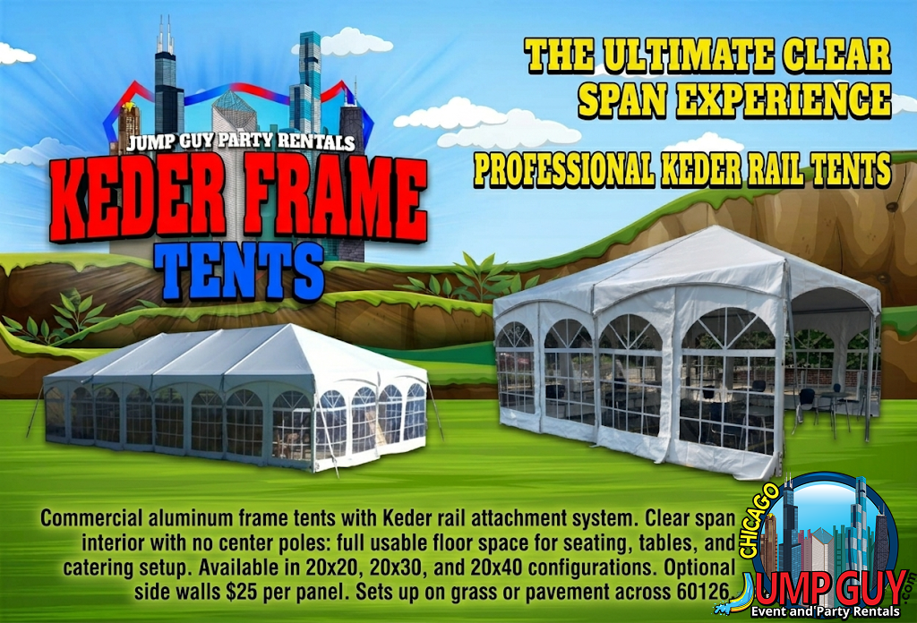 keder frame tent rental for Northbrook IL events in ZIP code 60062