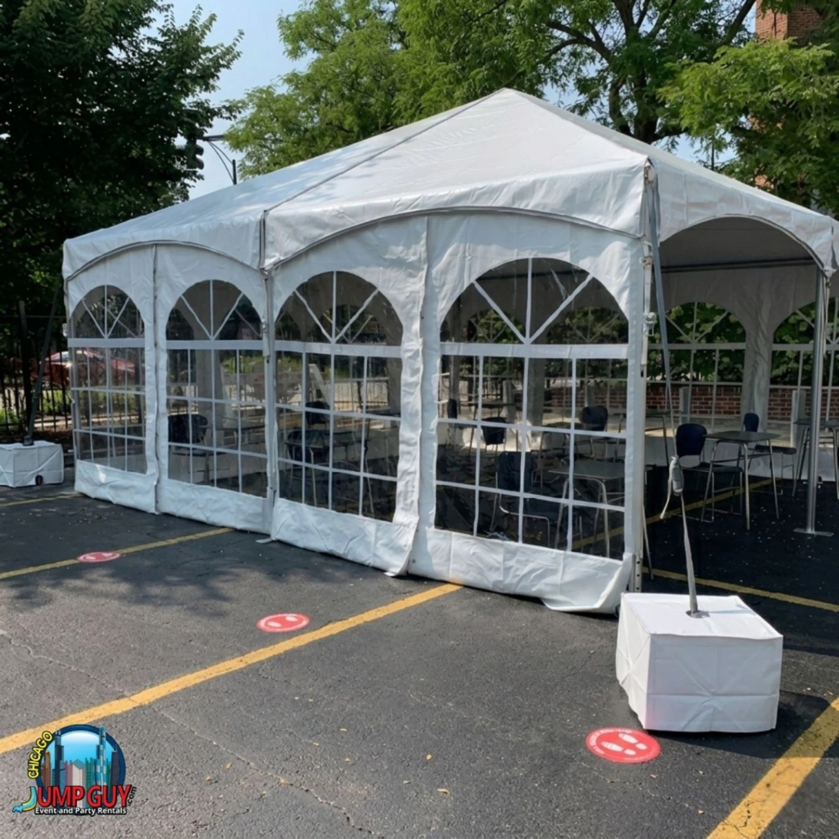 Tent side walls keder high peak rental for Northbrook IL events in ZIP code 60062