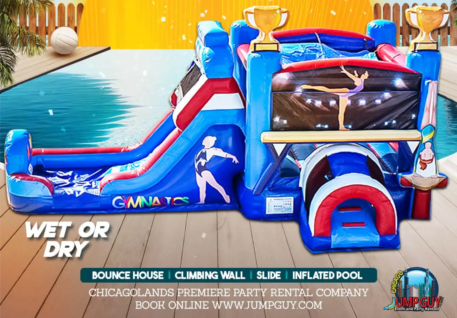 themed bounce house rental for Northbrook IL events in ZIP code 60062